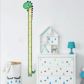 Cartoon Height Chart Kids Room Interior Decoration 170cm Deer