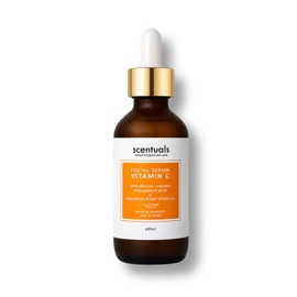 Scentuals Suero de vitamina C para cara, suero iluminador, reduce el aspecto de líneas finas y arrugas, a base de agua 2 fl.oz|2.0 fl oz