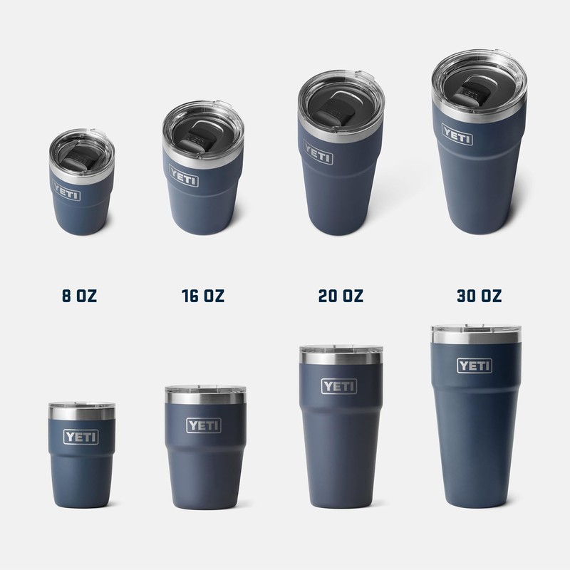 YETI Rambler 8 oz Stackable Cup, Stainless Steel, Vacuum Insulated
