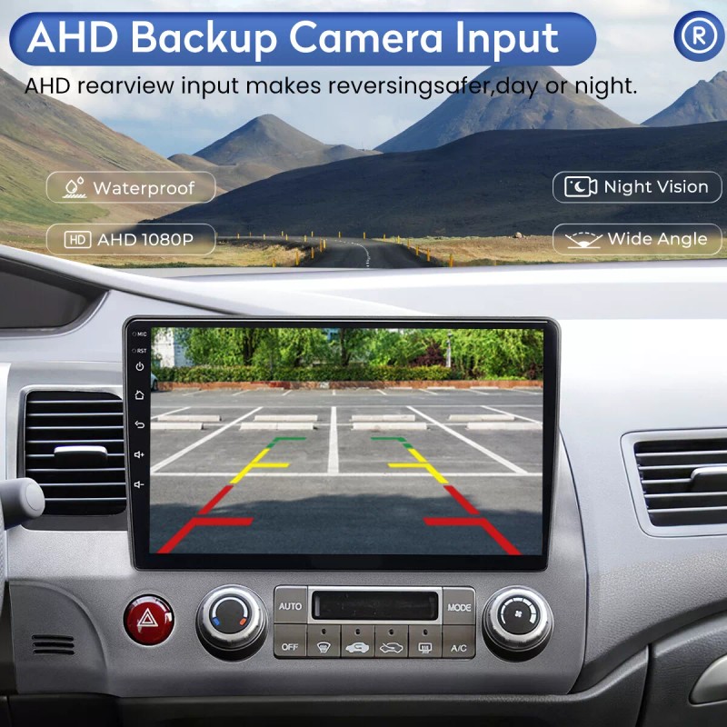 A-Carplay Car Radio Backup Camera Carplay Screen Adapter For Honda