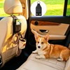 Car Seat Headrest Hooks with Phone Holder,Storage Pouch with Hook