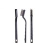 30PCS Mini Wire Brush Stainless Steel Brush,Curved Handle Masonry Brush