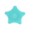 Umbra 023014-276 Starfish Hair Catcher, Tub Drain Hair Catcher, Surf