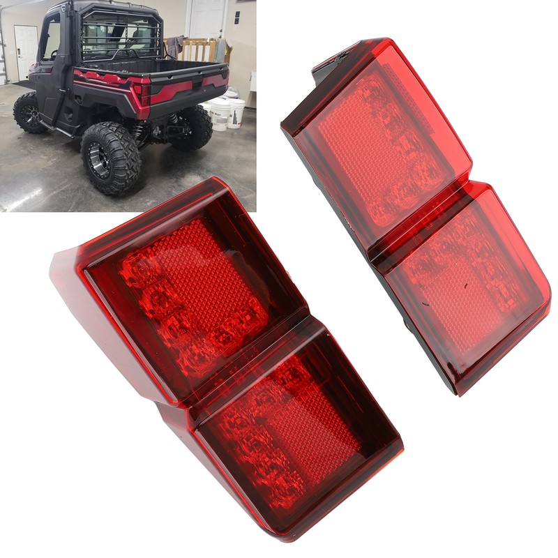1 Pair UTV Tail Light 2413766 High Brightness Rear Tail