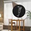 sourcing map 12Pcs 64mm Clear Valance Clips, Hidden Window Blind