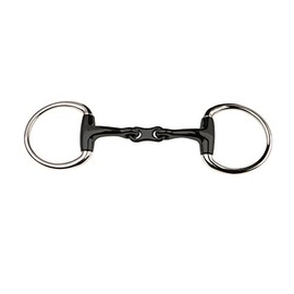 JP Korsteel Sweet Iron French Link Eggbutt Snaffle Bit, 5"