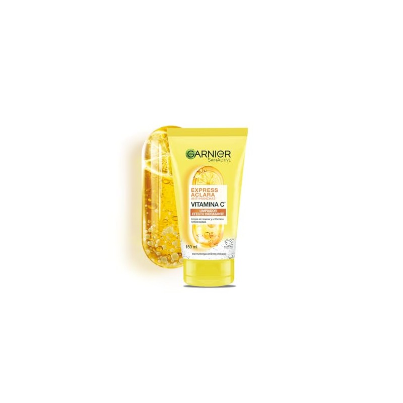 Gel de Limpieza Garnier Express Aclara efecto hidratante Vitamina C