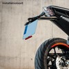 Evermotor Reflector Motorcycle Rear with Long T-Holder, Pack of 2,
