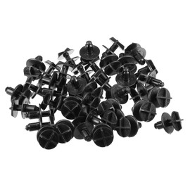 VekAuto 40 Pcs Grille Retainer Push-Type Retainer Clips Compatible for Ford Explorer 2020-2023, Durable Plastic Black Lower Shield Retainer