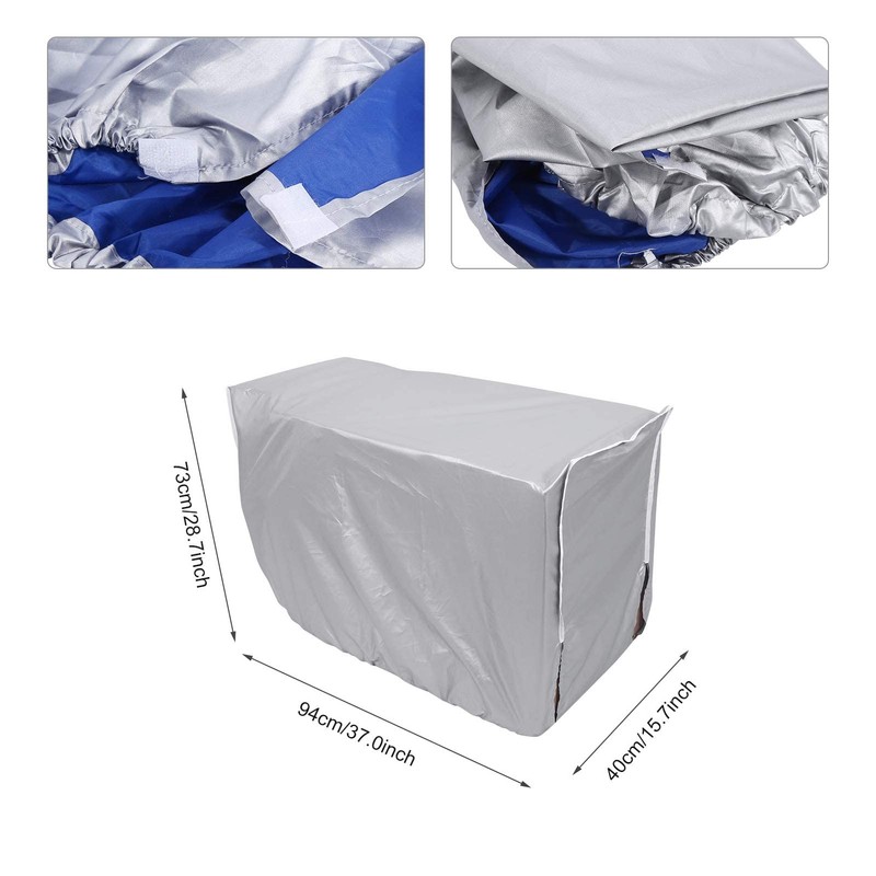Air Conditioner Dust Proof Waterproof Air Conditioner Cover (94 x