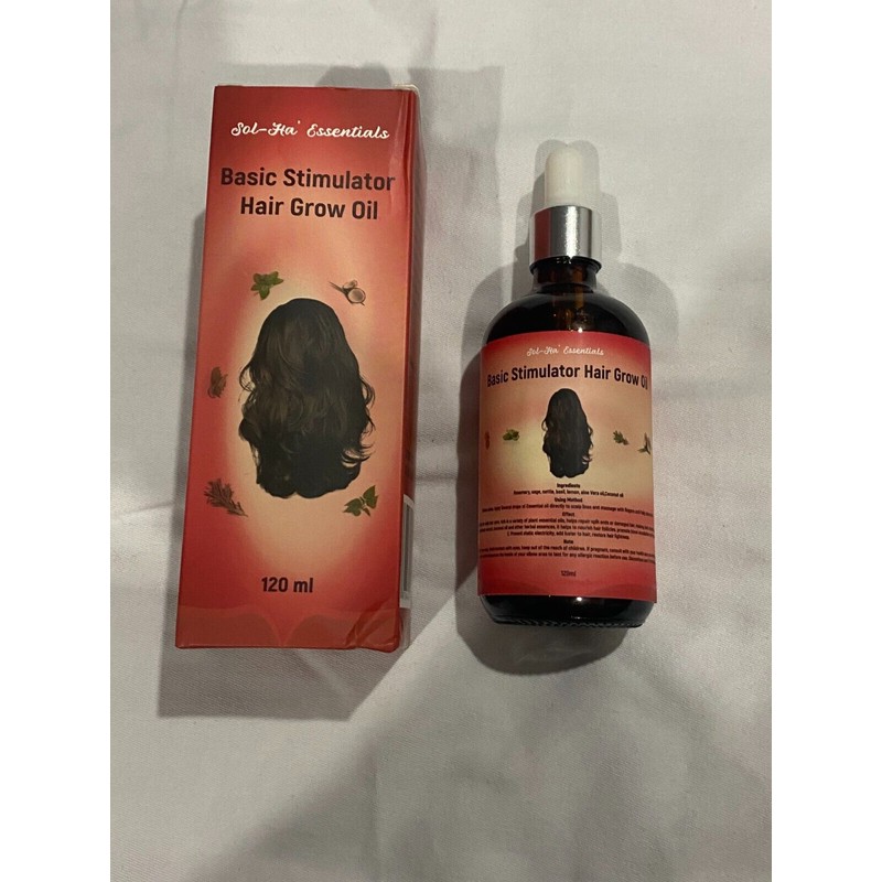 Sol-Ha' Essentials Herbal & Essence Hair Grow Oil for Hair
