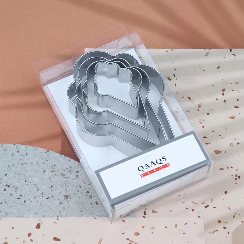 Ice Cream Cone Cookie Cutter Set in Assorted Large Sizes