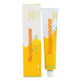 Crema Aclarante y Despigmentante Neoprosone Limn - Hidrata, reduce manchas oscuras y unifica el tono facial con alfa arbutina y ctricos - 50 g        