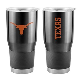 Logo Brands Texas Black Gameday 30 oz Stainless Tumbler