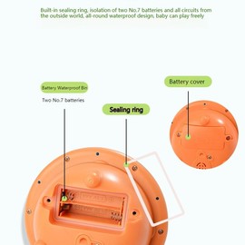 Crocodile bath toys  Light Up Sprinkler Spray Water Pool Bathtub Toys , Party Gifts Birthday Shower Gifts