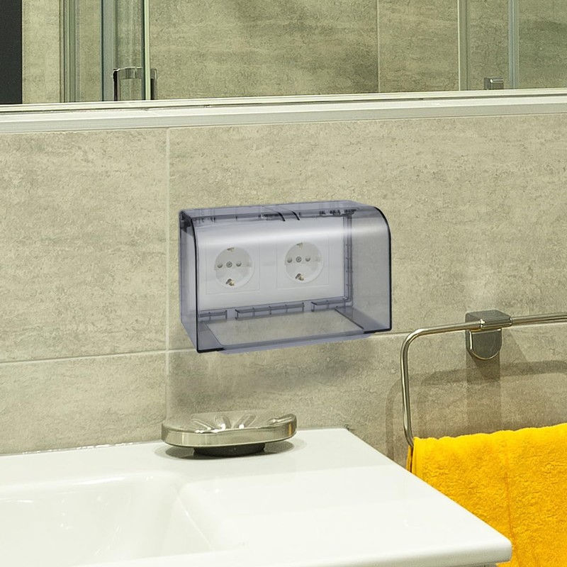 YOLUFER Flip Weatherproof Cover Outlet Cover, Electrical Power Outlet Cover,