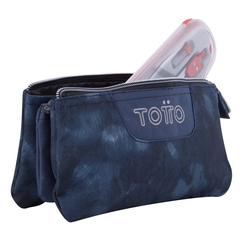 Totto Unisex Youth Multi-Purpose Plate Case, Grey, One Size
