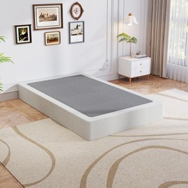 OSASET Twin Box Spring, 9 Inch Metal Twin Box Spring Only, Heavy Duty Metal Frame Mattress Foundation Support for 3000lbs, Easy Assembly, Noise Free, Non Slip