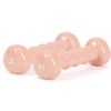 0.5kg PVC Triangle Dumbbell Women's Home Training Dumbbell Strength Exercise / 0.5kg pvc 삼각 아령 여성 홈 트레이닝 아령 근력 운동