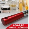 Mirrorvana Espejo de Mano Grande y cómodo con asa, Modelo