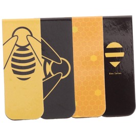 COHEALI 2sets Magnetic School Bookmarks Flower Themed Multi-Color Creative Bookmarks for Reading 4pcs*2