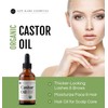 Castor Oil (2oz), USDA Certified Organic, 100% Pure, Cold Pressed,