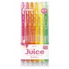 Pilot Juice 0.7 Gel Ballpoint Pen, Fluorescent Colors, 6 Colors,