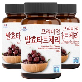 3 premium fermented tart cherries / 프리미엄 발효 타트체리 3개