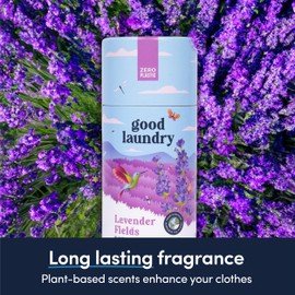 Good Laundry Scent Booster Beads - Lavender Fabric Softener Bead – Eco-Friendly Laundry Bead Scent Booster for Long-Lasting Freshness, Scent Beads for Laundry - 7oz - USA Based