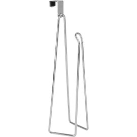 Spectrum Diversified Duo - Toallero de Barra y Soporte para Toallas de Papel, Chapado en Cromo, Soporte de Toalla de Papel sobre el gabinete, Cromado, 1, 1