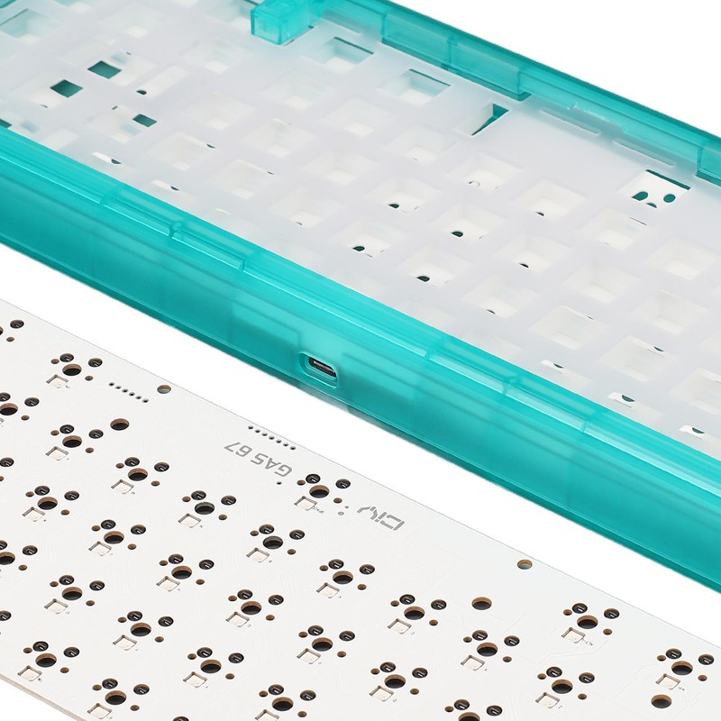 DIY Mechanical Keyboard Kit 67 Keys Wired Switch Hot Swap