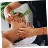 FRCOLOR Stainless Steel Deep Tissue Massage Wand Manual Acupressure Tool