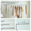 Weehom Clothes Rack Heavy Duty Clothing Rack, Rolling Clothes Racks