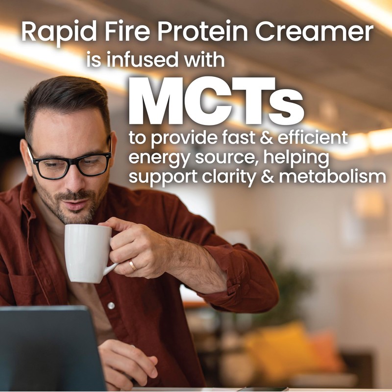 Protein Creamer, Hazelnut Flavor, Keto Friendly, 10g of Protein with