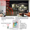 HONWELL Patio Umbrella Light, 3xD Battery Operated Umbrella Pole Light