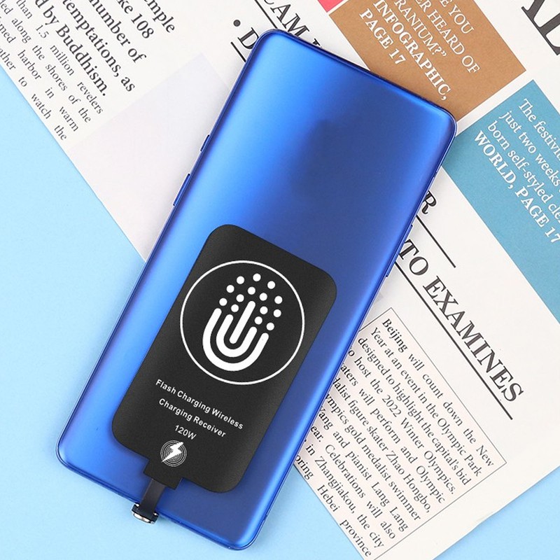 120W Type C Magnetic Dual Purpose Wireless Charging Receiver 10W