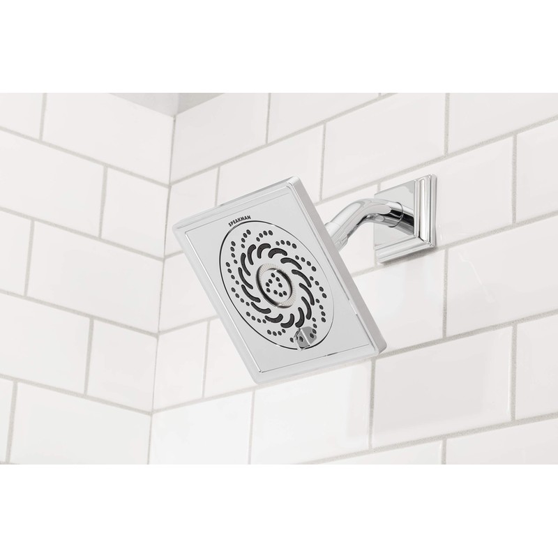 Speakman S-5002-E2 Rainier Exhilaration High Pressure Fixed Shower Head, 2