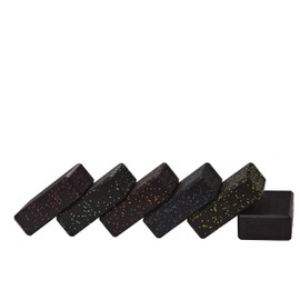 Actifoam Yoga Blok 2'li SET Yoga Köpüğü Yoga Bloğu Yoga Block Yoga Köpüğü (Siyah + Pembe Orta Sert)