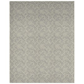 Garland Rug Earth Tone 8 ft. x 10 ft. Geometric Polypropylene Stain Resistant Area Rug