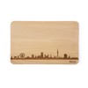 Brotzeitbrett München Skyline | Beech Breakfast Board | Wooden Chopping