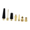 Alipis Inflatable Bike Accessories Set 7pcs Bike Pump Needles Ball