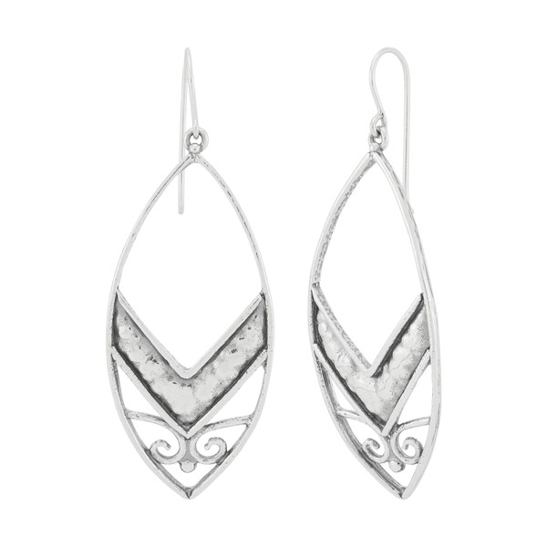 Silpada 'Swift Arrow' Sterling Silver Drop Earrings