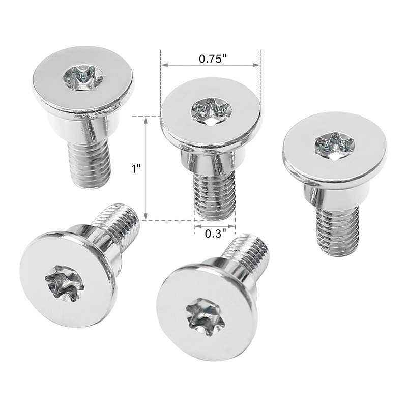 5x Front Disk Brake Rotor Bolts Fit For Harley Touring