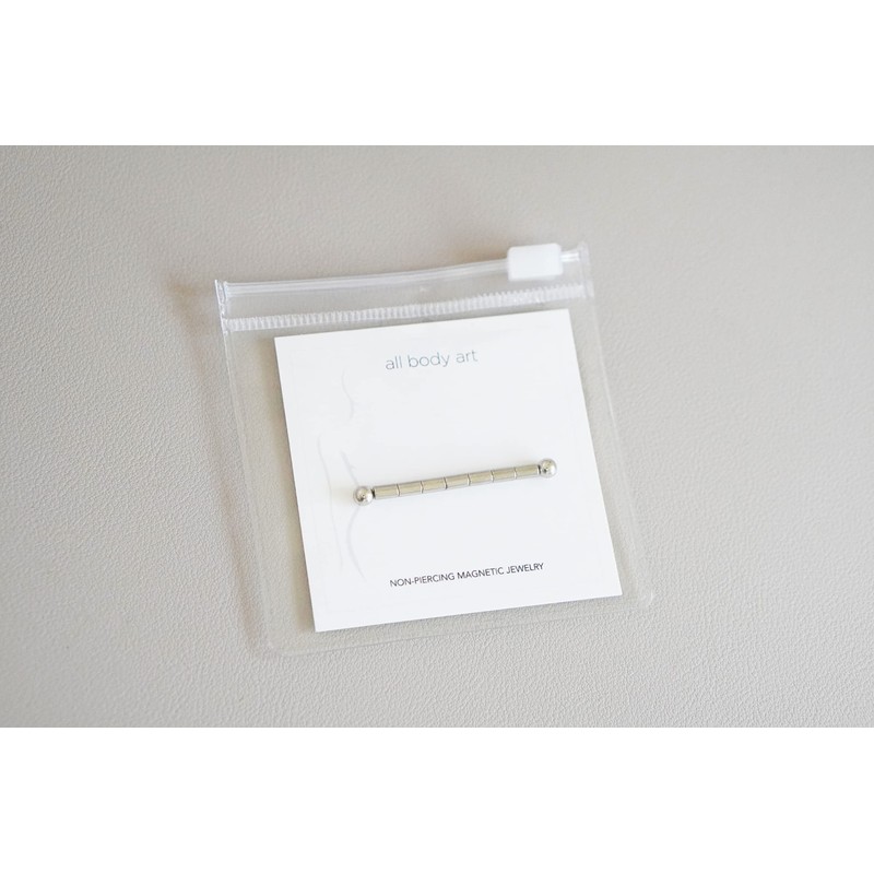 Non-Piercing Fake Adjustable Faux Industrial Piercing Earring (35mm(adjustable))