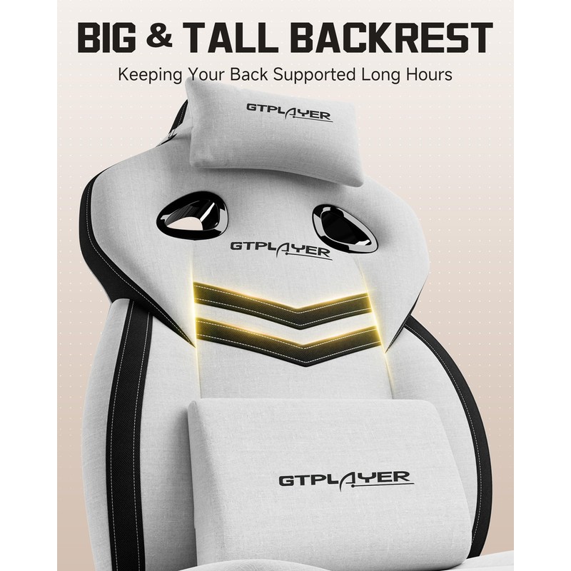 GTPLAYER Gaming Chair for Adults, Ergonomic High Back Chair with