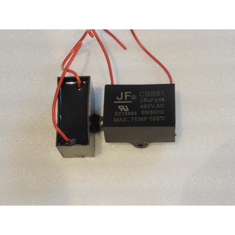 CBB61 18µF 450V AC ±5% 25/105/21 Capacitor, 105°C Resistant -