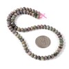 Ruby Fuchsite - abalorio sueltas facetadas de 8 mm para