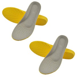 Magik 1-2 Pairs Mild Arch Support Memory Foam Insoles Orthotic Shoe Inserts Unisex (Women 7-11/Men 6-9, 2 Pairs)