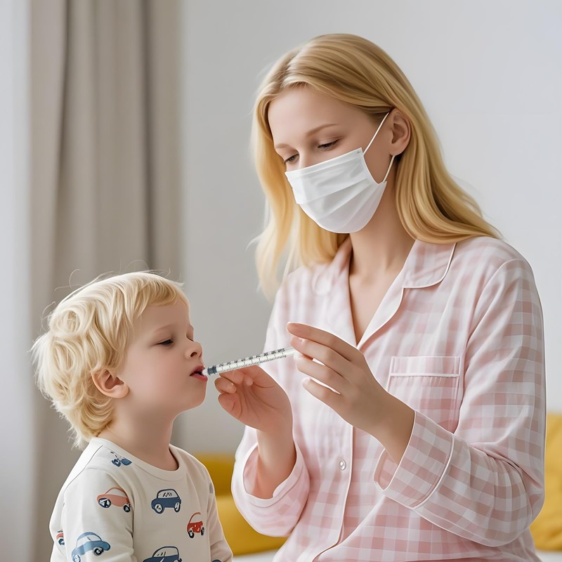 10 Pack 1ml Plastic Syringes with Needle, Dispensing Measuring Tool