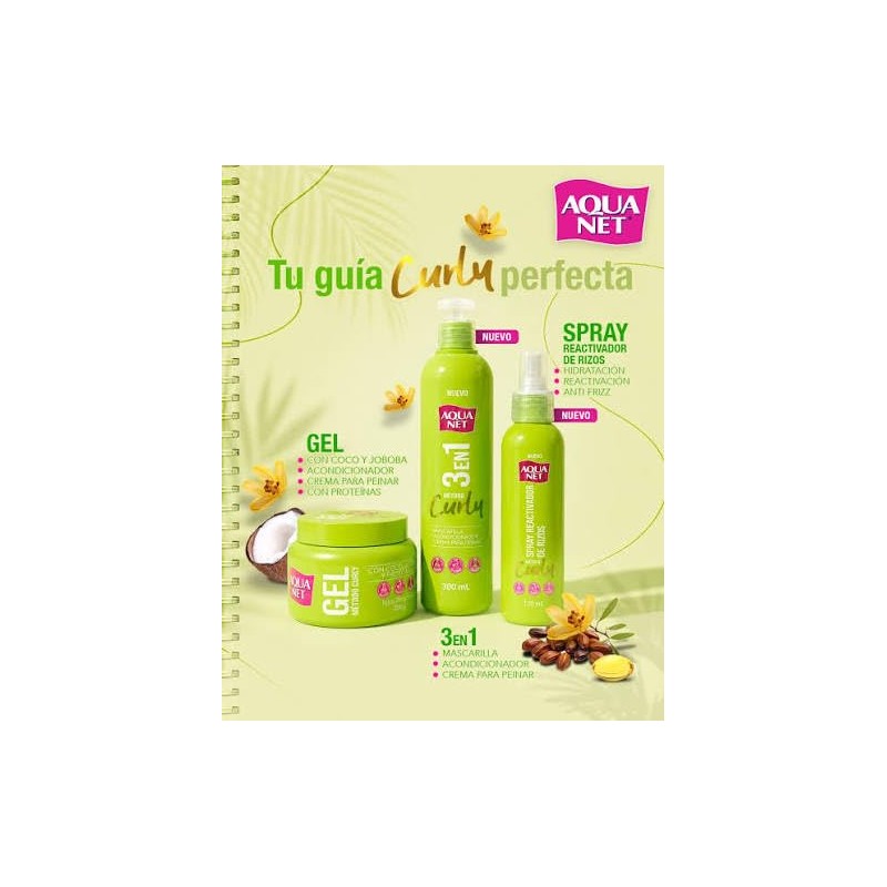 Aqua Net® Gel Curly 200 g